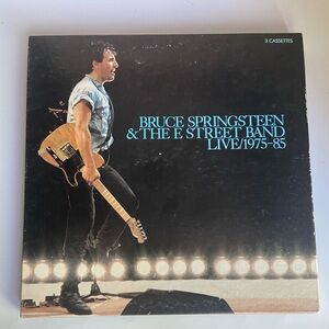 Bruce Springsteen & the E Street Band Live 3 Cassette Box Set